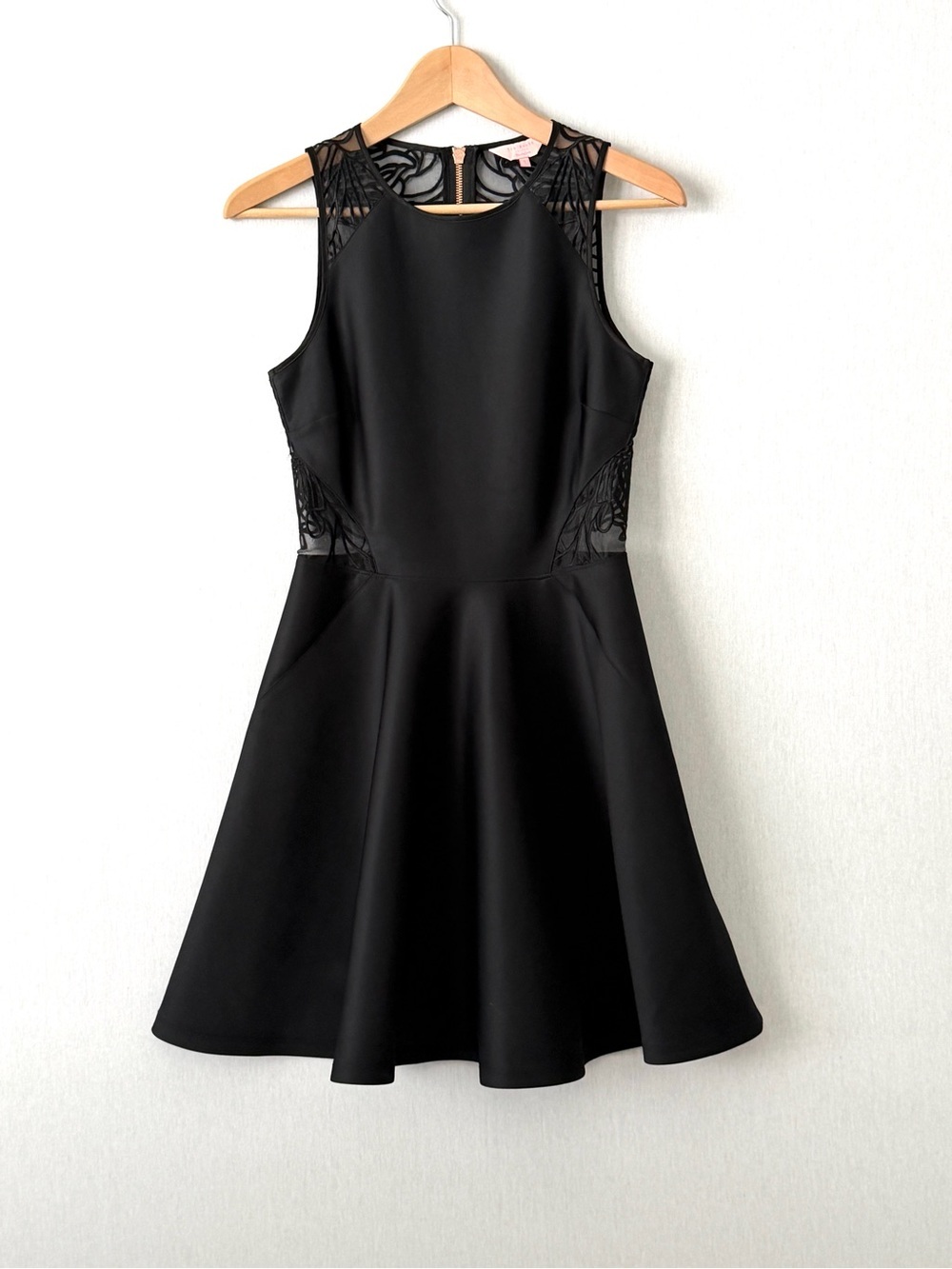 Ted Baker Venma Lace Detail Skater Dress - Picture 4 of 14